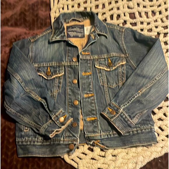 Levi Strauss Signature distressed denim Jacket  Small - Picture 1 of 7